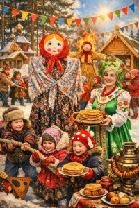 Праздник «Прощай, Масленица!» в детском саду